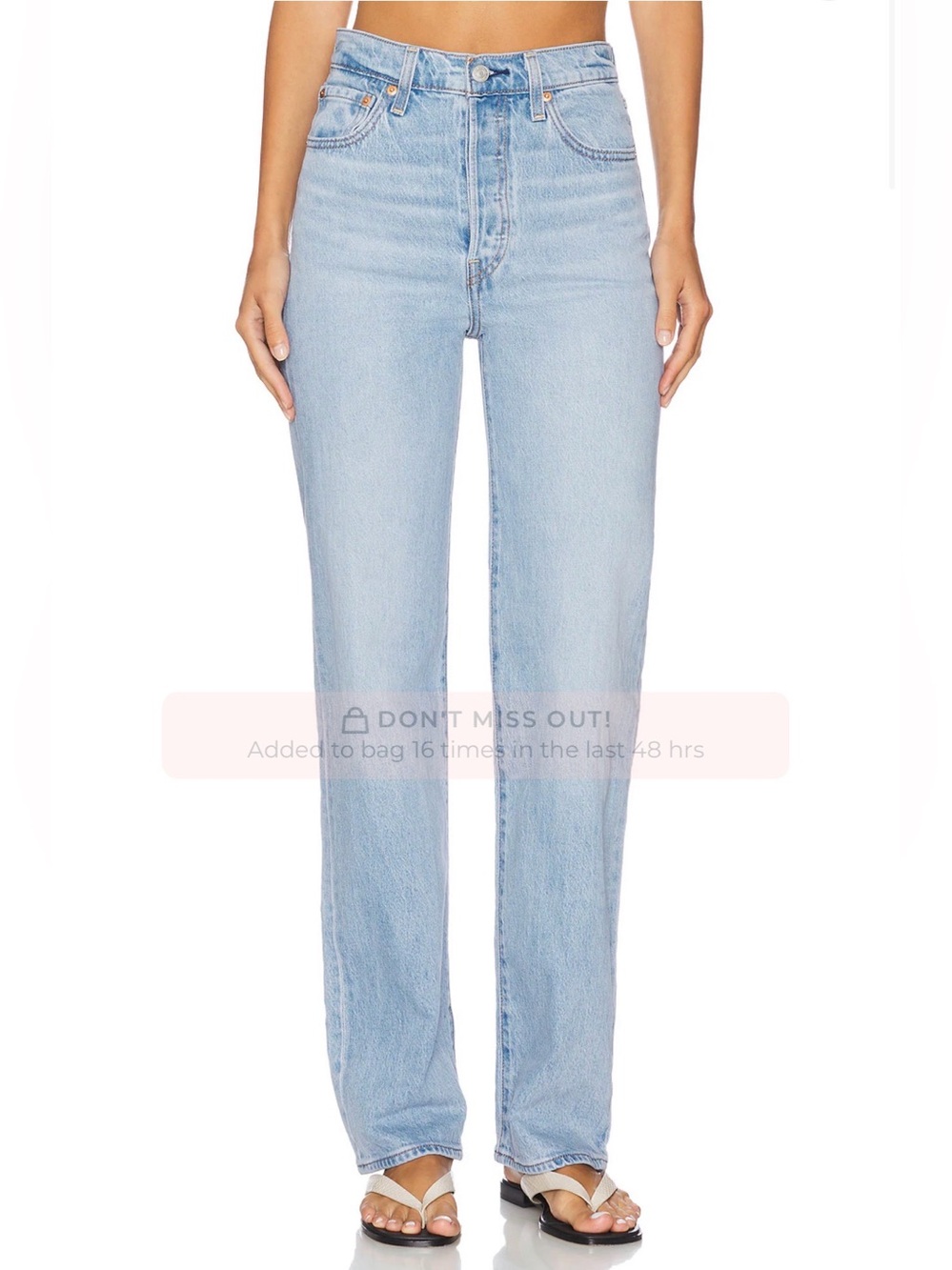 Levi's Light Blue Straight Leg Women's Jeans